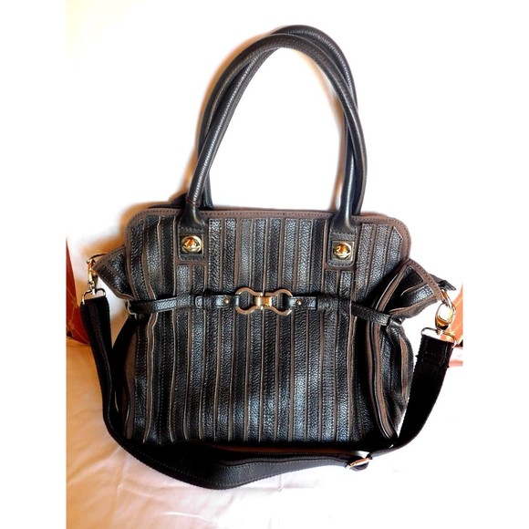 GIOSTRA Florence Borse in Pelle Italian Leather Handbag Shoulder Satchel Bag